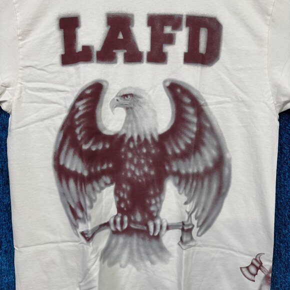 Travis Scott x LAFD Wildfire Fund Cactus Jack Charity Hip-Hop Graphic T-Shirt La - Picture 2 of 4